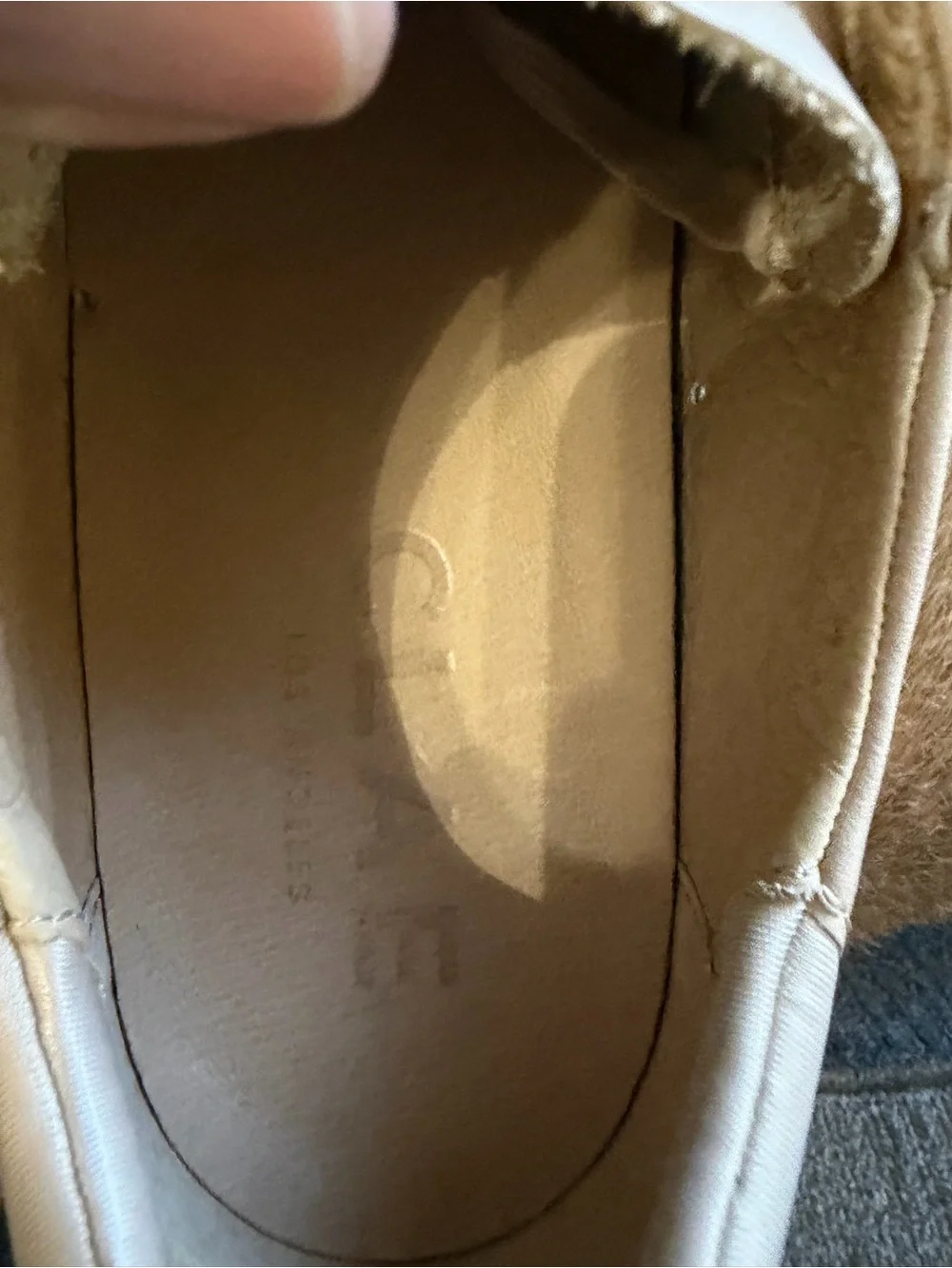 Clae Men's Cream Leather Low-Top Sneakers